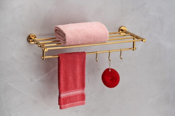 301 Towel Rack Gold