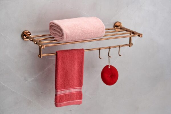 301 Towel Rack Rose Gold